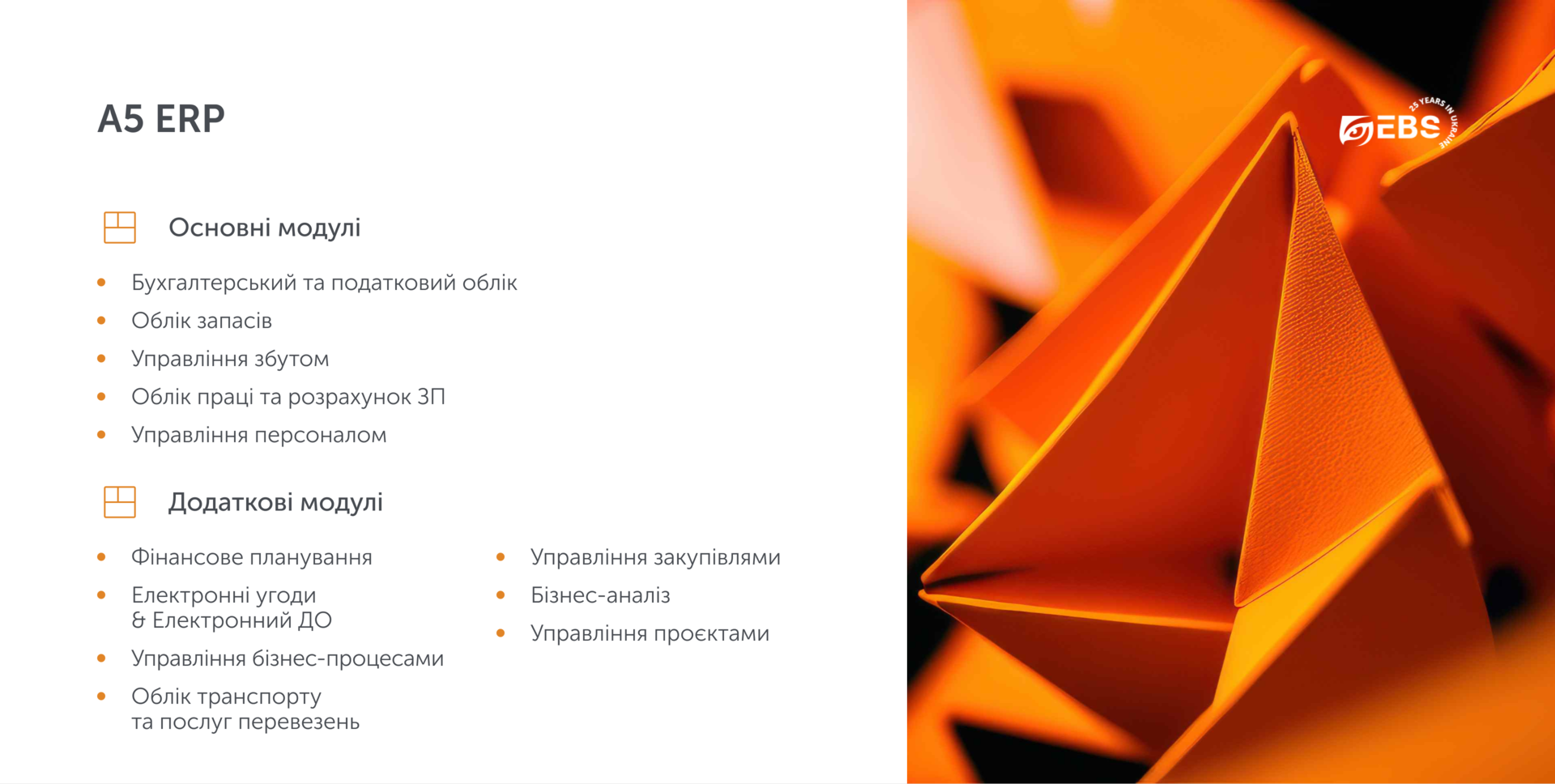 Не 1С єдиною: сучасний контекст та альтернативні рішення | EBS